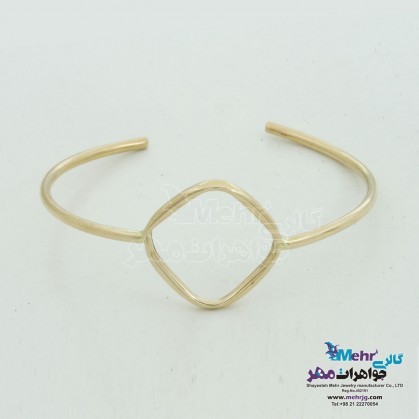 Gold bracelet - geometric design-MB1130